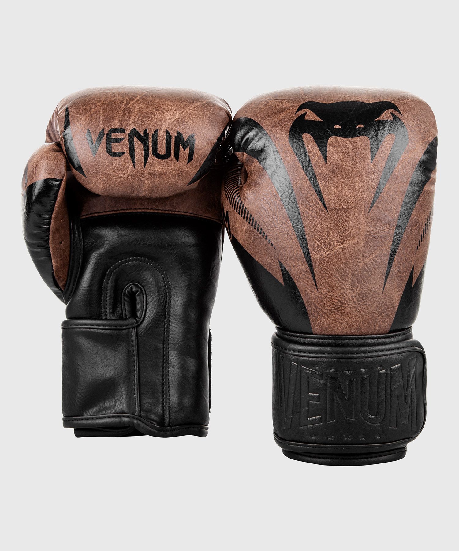 Gants de Boxe d'entrainement Venum IMPACT Noir/Noir 