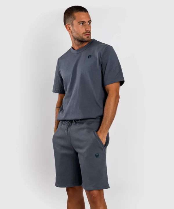 Venum Silent Power Cotton Short - Navy Blue – Image 2