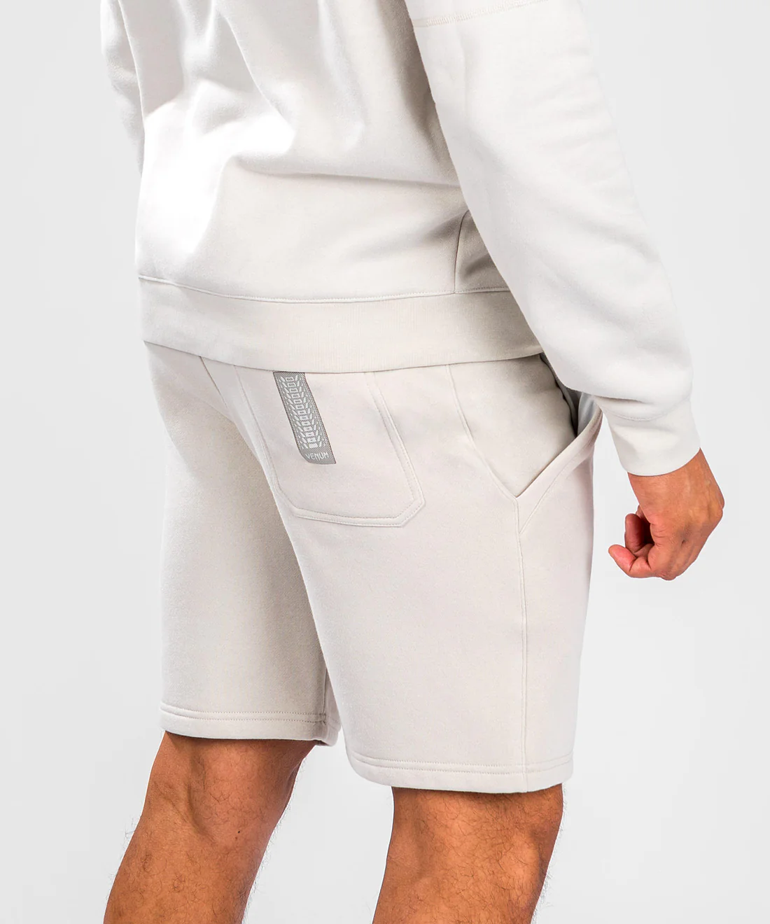 Venum Silent Power Cotton Short - Light Sand – Image 3