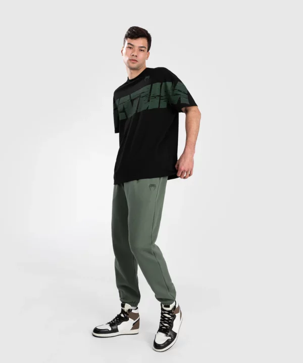 Venum Connect XL T-shirt - Black/Green – Image 3