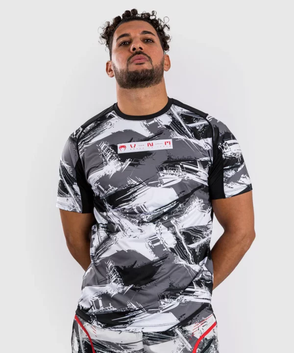 Venum Electron 3.0 Dry-Tech t-shirt - GreyRed