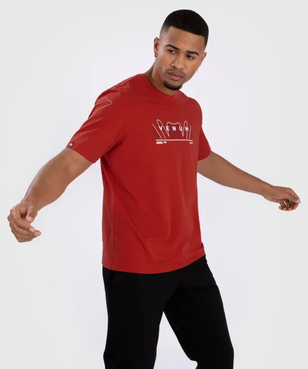 Venum Snake Print T-Shirt - Red – Image 2