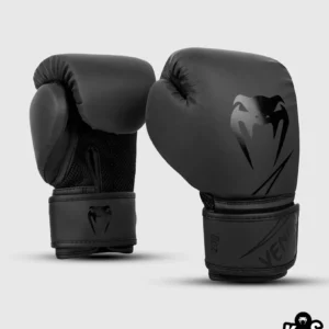 Venum Classic Kids Boxing Gloves - Black/Black - 8oz - WLMT Edition