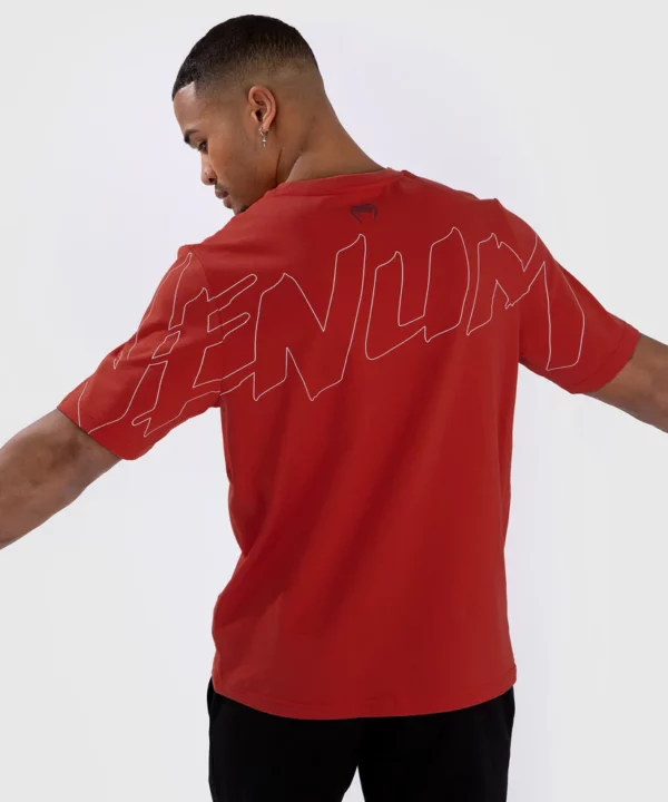 Venum Snake Print T-Shirt - Red – Image 3