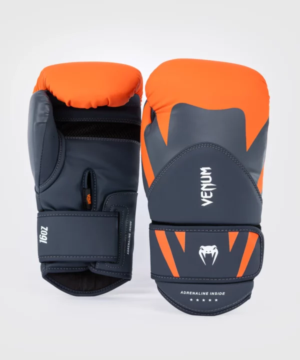 Venum Challenger 4.0 Boxing Gloves - OrangeNavy Blue