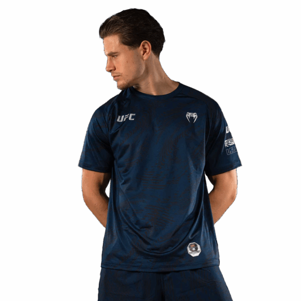 T-shirt Dry-Tech UFC Fusion by Venum Fight Week - Bleu