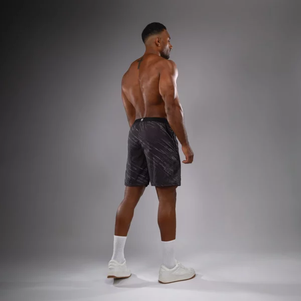 Short d'entrainement Venum Rapid - Noir/Gris Orage – Image 3