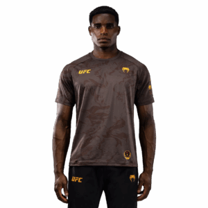 T-shirt Dry-Tech UFC Fusion by Venum Fight Week - Marron Terrestre