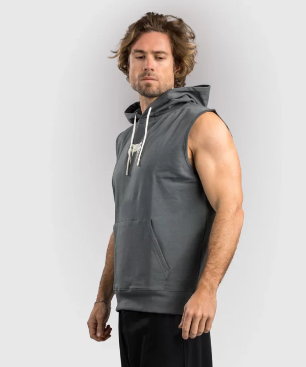 Sweats à capuche sans manches Venum Sparring - Gris – Image 4