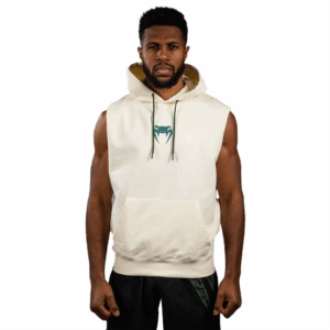Sweats à capuche sans manches Venum Sparring - Vanille