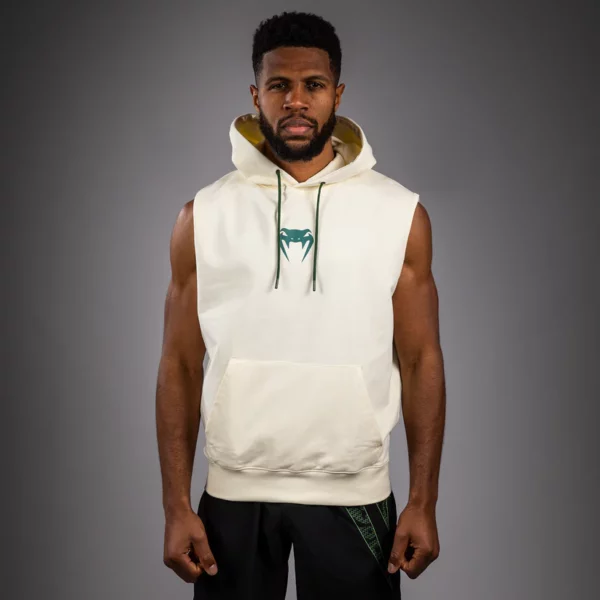 Sweats à capuche sans manches Venum Sparring - Vanille – Image 6
