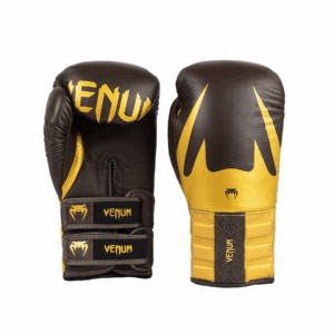 Gants de Boxe Venum Reverso - Chocolat / Or